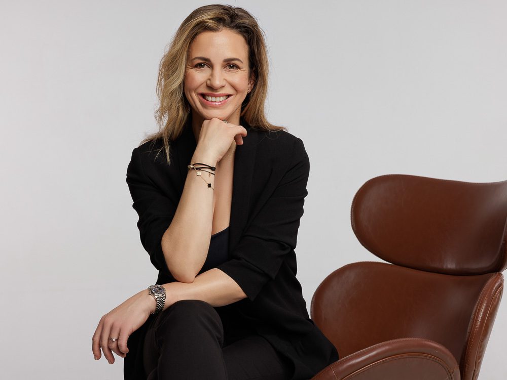 Veronika Vagner na kresle